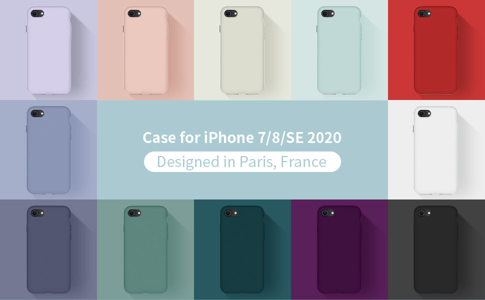 Cordking iPhone 8 Plus Case for Girls, iPhone 7 Plus Case, Silicone Ul