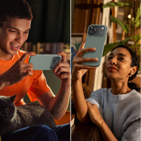 Cordking for iPhone 17 Pro Case, Silicone Ultra Slim Shockproof Protective Phone Case with [Soft Anti-Scratch Microfiber Lining], 6.3 inch, Calke Green