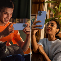 Cordking for iPhone 17 Case, Silicone Ultra Slim Shockproof Protective Phone Case with [Soft Anti-Scratch Microfiber Lining], 6.3 inch, Lavender Gray