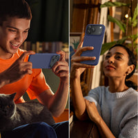 Cordking for iPhone 17 Pro Case, Silicone Ultra Slim Shockproof Protective Phone Case with [Soft Anti-Scratch Microfiber Lining], 6.3 inch, Navy Blue