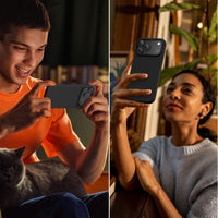 Cordking for iPhone 17 Pro Max Case, Silicone Ultra Slim Shockproof Protective Phone Case with [Soft Anti-Scratch Microfiber Lining], 6.9 inch, Black