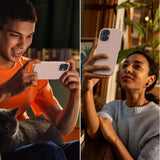 Cordking for iPhone 17 Case, Silicone Ultra Slim Shockproof Protective Phone Case with [Soft Anti-Scratch Microfiber Lining], 6.3 inch, Pinksand