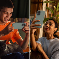 Cordking for iPhone 17 Case, Silicone Ultra Slim Shockproof Protective Phone Case with [Soft Anti-Scratch Microfiber Lining], 6.3 inch, Calke Green
