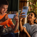 Cordking for iPhone 17 Pro Case, Silicone Ultra Slim Shockproof Protective Phone Case with [Soft Anti-Scratch Microfiber Lining], 6.3 inch, Lavender Gray