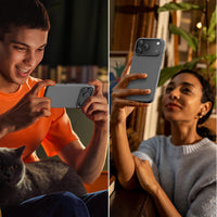 Cordking for iPhone 17 Pro Case, Silicone Ultra Slim Shockproof Protective Phone Case with [Soft Anti-Scratch Microfiber Lining], 6.3 inch, Space Gray