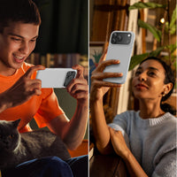 Cordking for iPhone 17 Pro Case, Silicone Ultra Slim Shockproof Protective Phone Case with [Soft Anti-Scratch Microfiber Lining], 6.3 inch, White