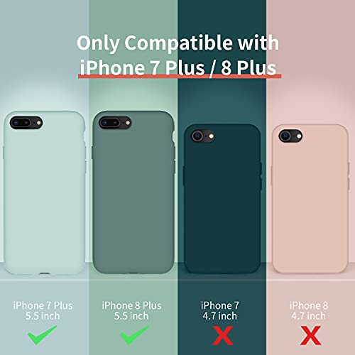 Cordking for iPhone 8 Plus Case, for iPhone 7 Plus Case, Silicone Ultr Cordking for iPhone 8 Plus Case, for iPhone 7 Plus Case, Silicone Ultr