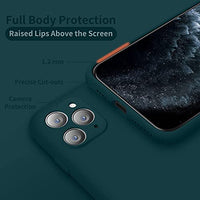 Cordking iPhone 11 Pro Max Case, Silicone Ultra Slim Shockproof Phone Case with Soft Anti-Scratch Microfiber Lining,[Enhanced Camera Protection], 6.5 inch, Teal