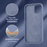 Cordking Designed for iPhone 12 Pro Case, Designed for iPhone 12 Case, Silicone Ultral Slim Phone Case with [Soft Anti-Scratch Microfiber Lining] 6.1 inch, Lavender Gray Brand: Cordking