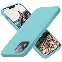Cordking Designed for iPhone 12 Case, Designed for iPhone 12 Pro Case, Silicone Shockproof Phone Case with [Soft Anti-Scratch Microfiber Lining] 6.1 inch, Sea Blue