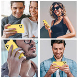 Cordking iPhone 11 Pro Case Silicone, Ultra Slim Shockproof Phone Case with [Soft Anti-Scratch Microfiber Lining], 5.8 inch, Yellow